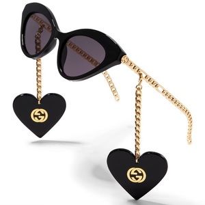 Gucci GG0978S Sunglasses in Black/grey BRAND NEW AUTHENTIC